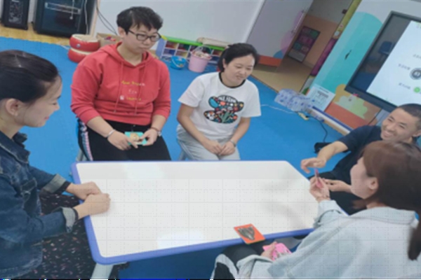 凝“新”聚力 ，二道区新智特殊儿童训练学?？固亟棠芰μ嵘嘌?41.JPG